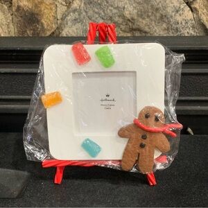Hallmark Gingerbread Christmas Themed Picture Photo Frame Brand New